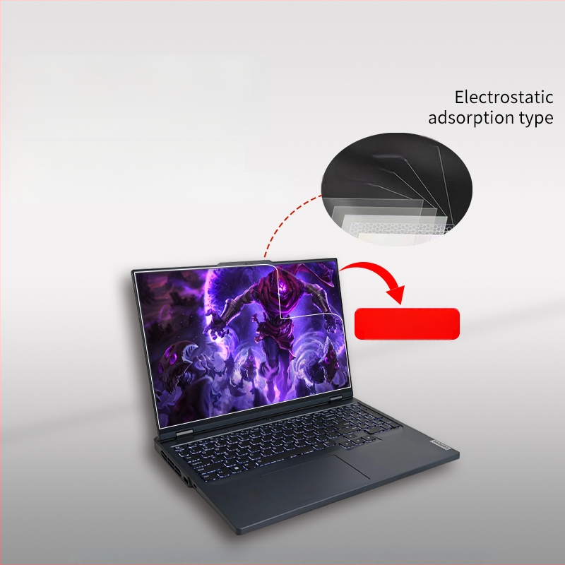 Lenovo Legion Y9000P/Y7000P AR протектор за екран — трислойна PET, AR антиотразително покритие, 96% пропускливост на светлината, антиотпечатък, покритие