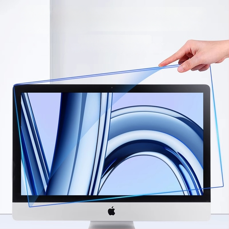 Monitor kijelzővédő a kékfény elleni védelemhez, HD felbontású, asztali számítógépekhez – német import anyagok – OEM feldolgozás – 500 g – anti-glare akril panel