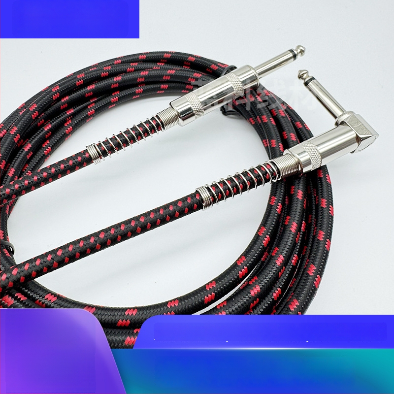Kablovi za električnu gitaru i bas, muško–muški konektori, ravni i kutni priključci, kabeli s redukcijom šuma