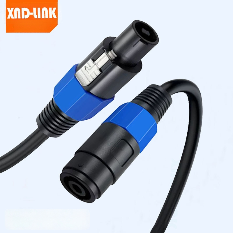Ohm audio kabel, 4-žilni kabel, muško–ženski konektor, za pozornicu, pojačalo i zvučnike