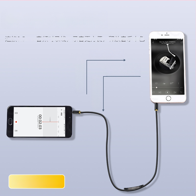Cablu audio bidirecțional pentru telefon și PC, cablu 3,5 mm pentru cardul de sunet, adaptor pentru streaming