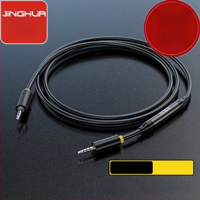 Cablu audio bidirecțional pentru telefon și PC, cablu 3,5 mm pentru cardul de sunet, adaptor pentru streaming