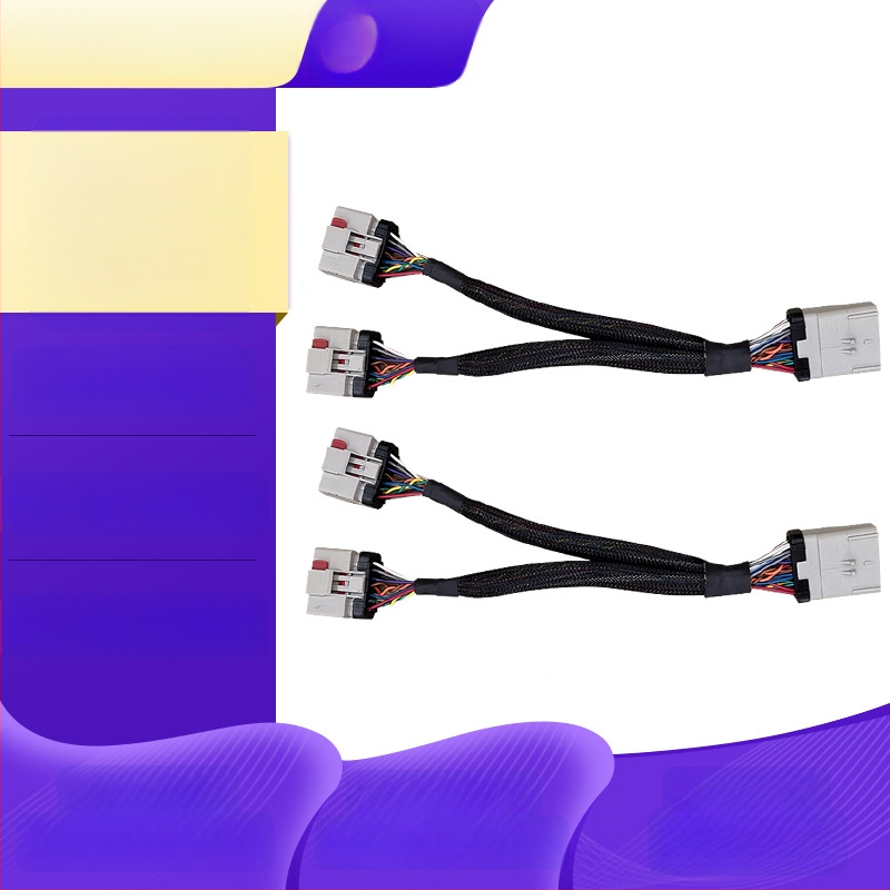 Autóipari kábelköteg kamerákhoz, 2-14 vezető, ónnal bevont réz, PVC hüvely, 220V, testreszabható