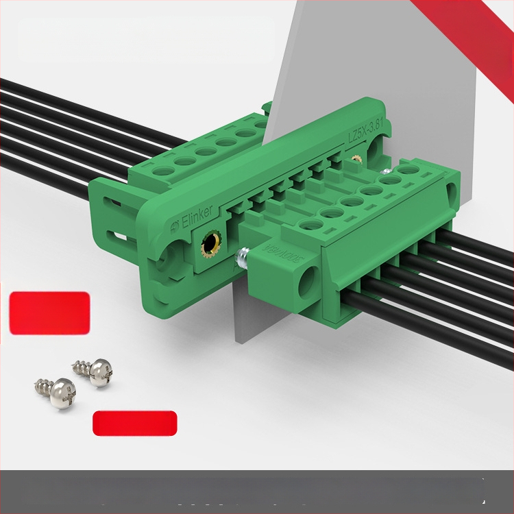 LC10MG-3.81 Plug-in terminal blok za zidnu montažu, malo kućište, muški i ženski priključci