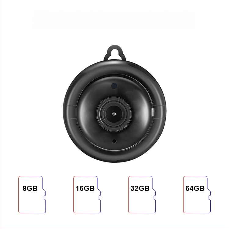 V380 siseruumides WiFi 1080P jälgimiskaamera öise nägemisega ja TF-kaardi salvestusega