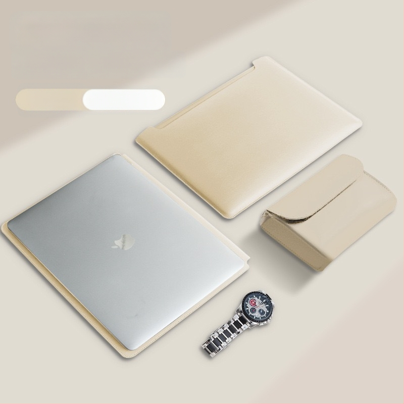 Vidinė dėklas MacBook Pro ir Air – dirbtinė oda; Prekės ženklas: XULIS; Suderinama su: MacBook Pro, MacBook Air