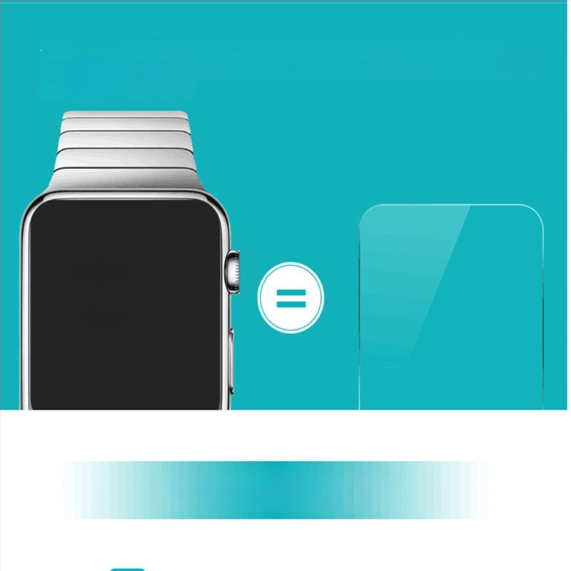 Protecție pentru ecran Apple Watch din sticlă temperată, protecție anti-cădere, etichetă privată licențiată