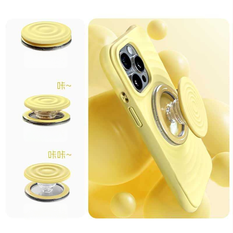 Magsafe Ripple FLOW szilikon mágneses tartó telefonhoz, modell 001099; sorozat Ripple Liquid Silicone; anyag: szilikon; kültéri használat; kompatibilis: általános célú