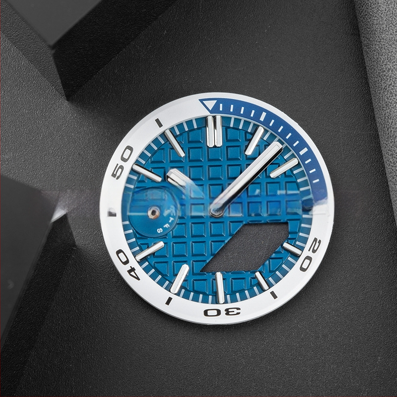 Cadran GA2100 pentru ceas, în stil Offshore, inel interior umbros și inel de scară tip pin; Fără import; Vara 2023