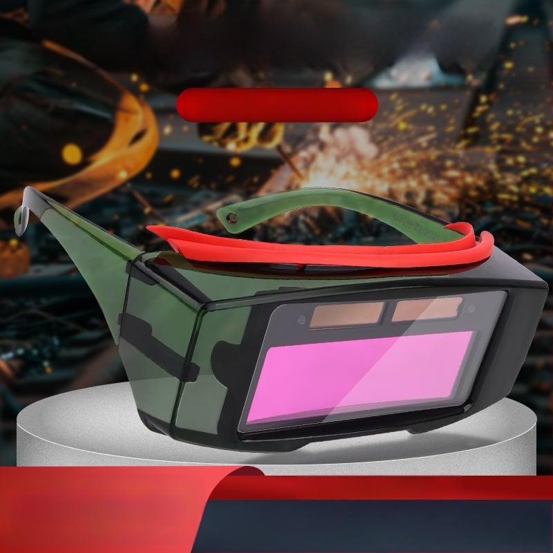 Ochelari de protecție pentru sudură cu auto-întunecare și mască pentru sudură cu arc; Brand: Prepared; Seria: Protective goggles; Filtru UV: 1; Lentila auto-întunecată; Nu este compatibil cu ochelari