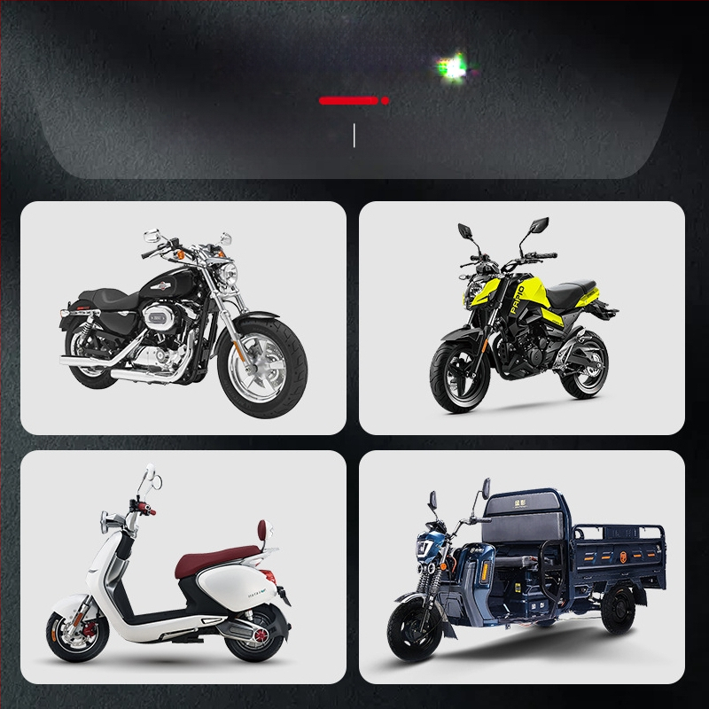 LED motociklistički reflektor s jednim objektivom, visok i nizak snop, prednje pomoćno svjetlo, univerzalni vanjski nosač