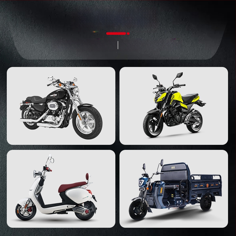 LED svjetlo za motocikl s tri LED diode, visokim i niskim snopom, vanjsko prednje svjetlo za električne motocikle