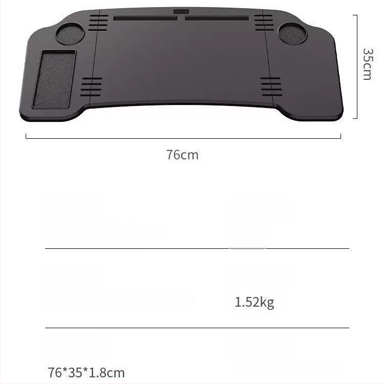 Tesla Model 3/Y Prednji sklopivi stol za objedovanje i stol za laptop u automobilu, Snap-In montaža, LDZ