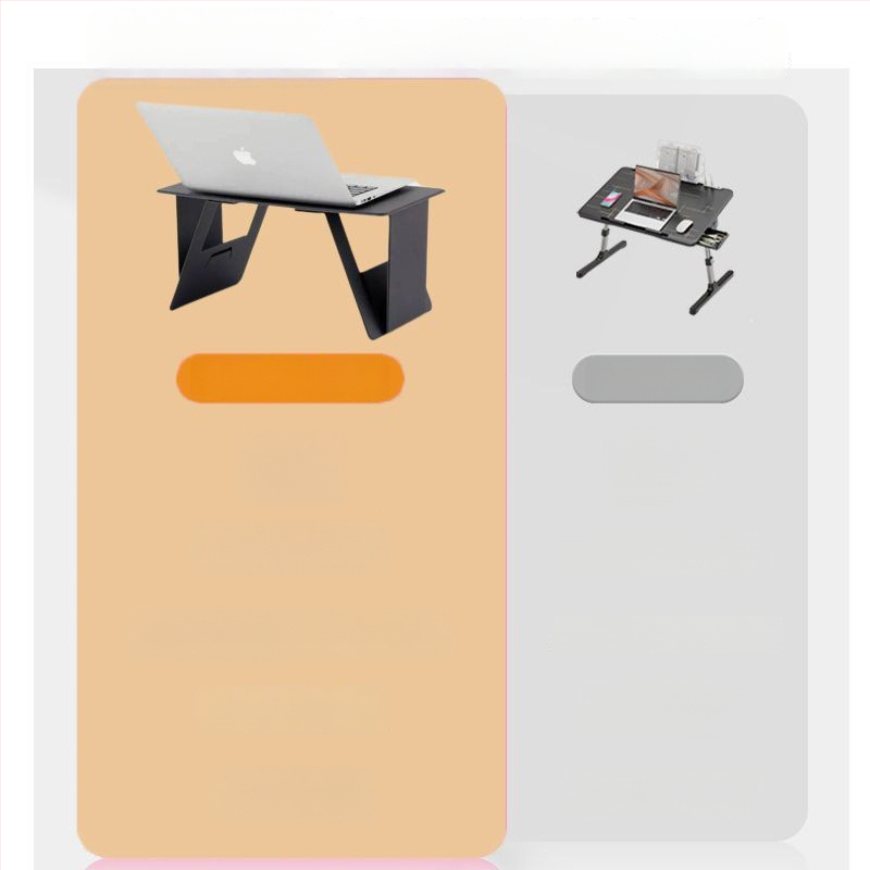 Automobilski sklopivi stol za laptop, s podesivim kutem, kožnom površinom, ugradnja na zid, univerzalna kompatibilnost