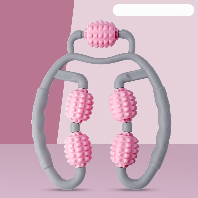 King μασάζ με πέντε ρόδες — φορητός δακτύλιος για το πόδι, αφρώδης άξονας για μυϊκή χαλάρωση, εξοπλισμός γιόγκα