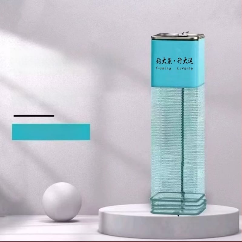 Yuxin Νάιλον διχτυ προστασίας αλιείας με θέση από κράμα αλουμινίου και τετράγωνο άκρο, μικρού ματιού δίχτυ