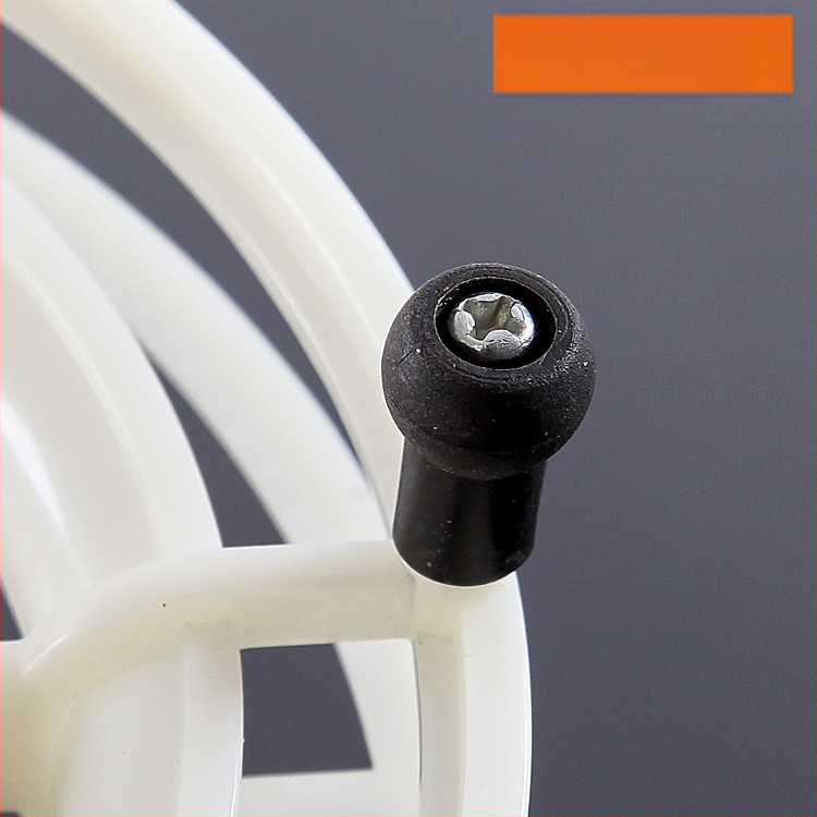 Bagua τροχός χειρός με δίσκο, πλαστική κατασκευή, διπλά ρουλεία, εξάρτημα για μηχανισμό ψαρέματος