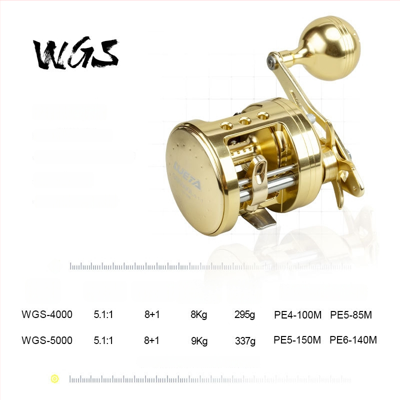 OBSESSION ριλ για βαριές συνθήκες αλιείας με σκάφος GS4000/GS5000 για θαλάσσιο ψάρεμα