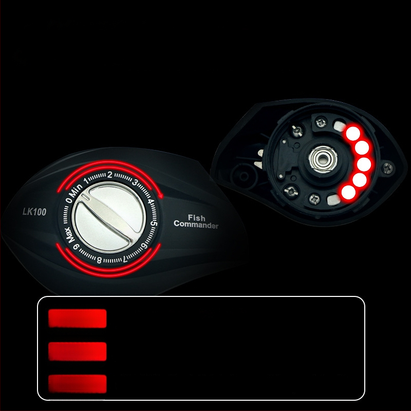 Μακαρά ψαρέματος με μαγνητική πέδη, 18+1 ρουλεμάν, μεταλλική φούλα, μακρινή ρίψη