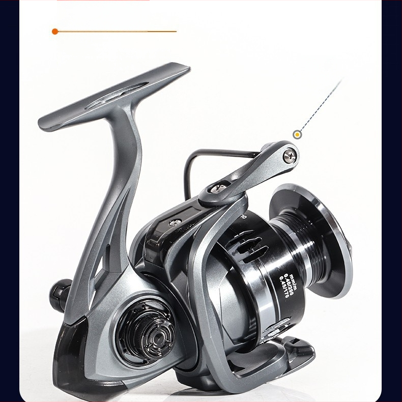 Jianing περιστροφική μηχανή ψαρέματος, κατασκευή από μέταλλο και νάιλον-πλαστικό, κατηγορία: μηχανή ψαρέματος