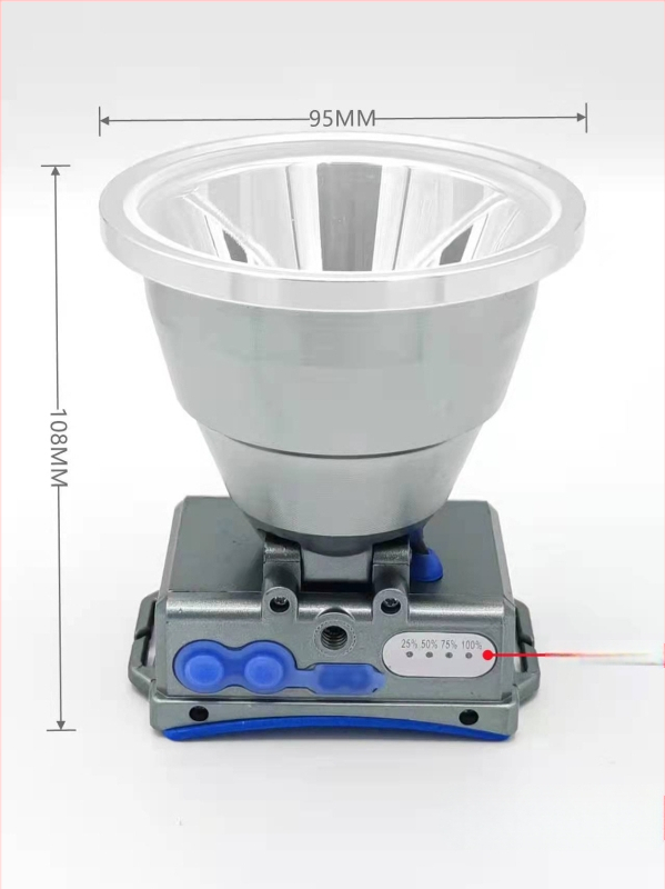 LED fejlámpa töltéssel – King of Soldiers (LED; Töltés; King of Soldiers)