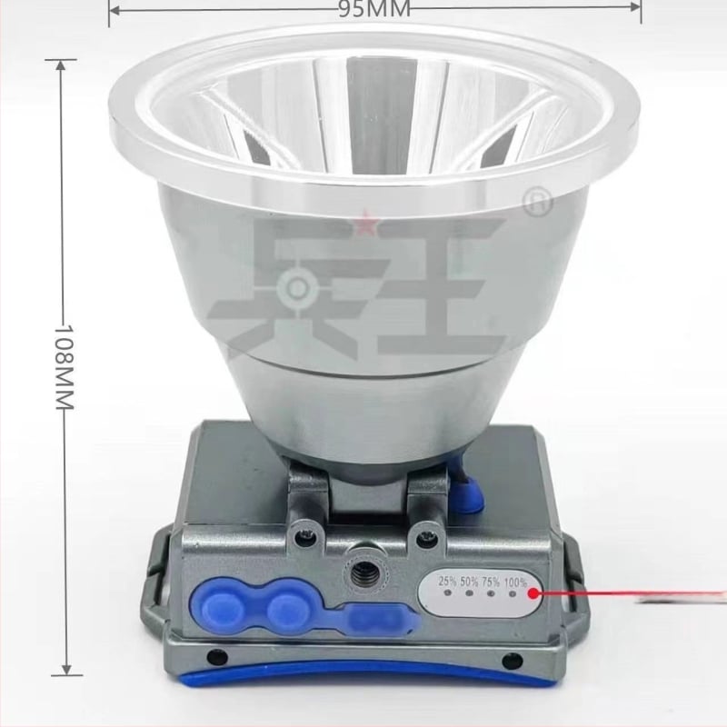 LED fejlámpa töltéssel – King of Soldiers (LED; Töltés; King of Soldiers)