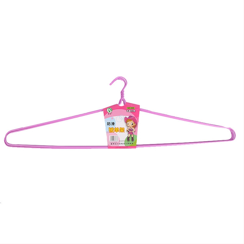 Закачалка за дрехи Baocai – антихлъзгаща се за чаршафи и кърпи, PE-дип покритие, стил Light Luxury, комплект 3 бр. (120 бр./кутия), подходяща за дрехи, панталони и връзки