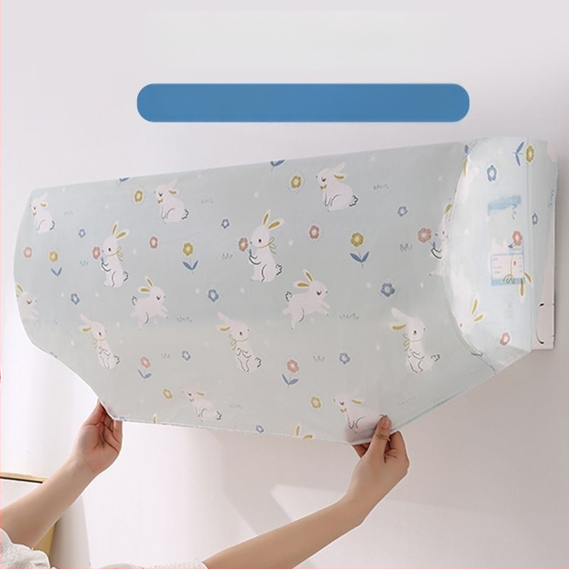 Κάλυμμα προστασίας κλιματιστικού τοίχου, καθολικό, πλήρης κάλυψη, ανθεκτικό στη σκόνη και υγρασία, πλενόμενο