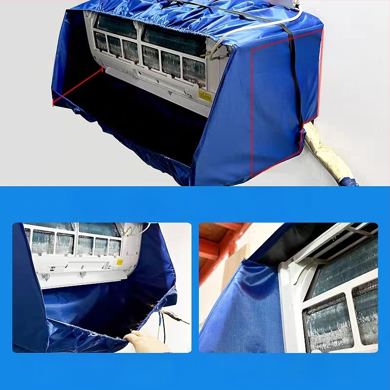 Κάλυμμα κλιματιστικού – PVC υλικό, μάρκα Junsheng, ρυθμίσιμη επεξεργασία, στυλ: Νέο κινέζικο στυλ