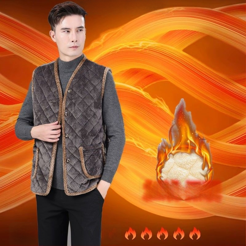 Жилетка с качулка за зимата, удебелена плюшена подплата, основна материя: зайча козина, райета, слим фит