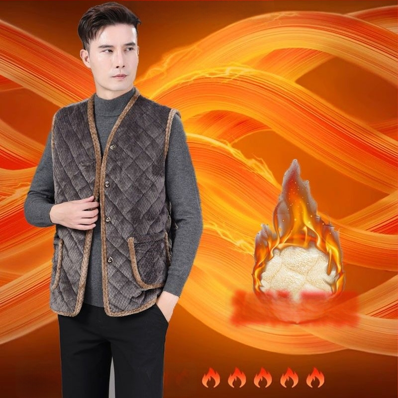 Жилетка с качулка за зимата, удебелена плюшена подплата, основна материя: зайча козина, райета, слим фит