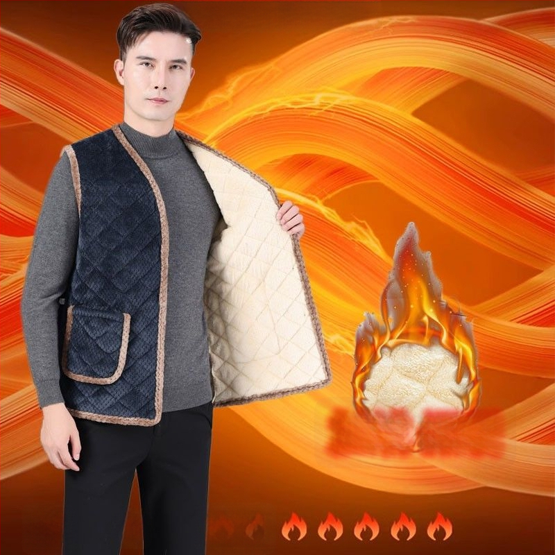 Жилетка с качулка за зимата, удебелена плюшена подплата, основна материя: зайча козина, райета, слим фит