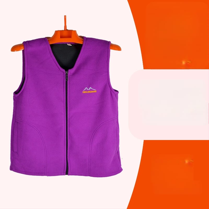 Жилет от полар с цип, 3D ефект, памучен пълнеж, основен плат 90–95% полиестер, за възрастни жени, зимна колекция 2022