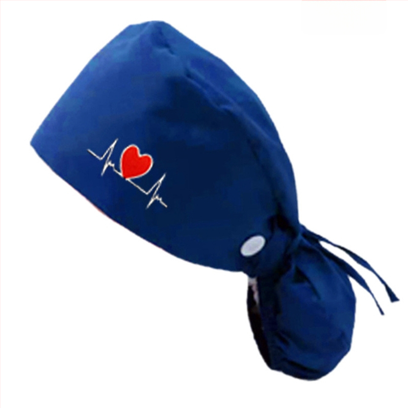 Pălărie plată din bumbac, țesătură twill, model cu flori, curea elastică pe spate, imprimare logo opțional