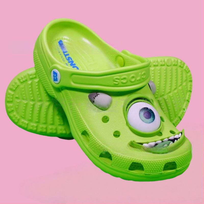 Sandale cu partea superioară EVA și talpa EVA; respirante, impermeabile și antiderapante; înălțimea călcâiului 2 cm; stil Cartoon Paradise; pentru bărbați 18–40 ani; lansate vara 2025.