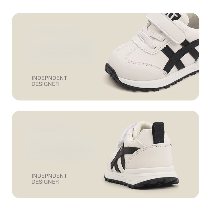 Unisex dječje tenisice od platna s mekanom potplatom i zatvaranjem na Velcro, za proljeće i jesen