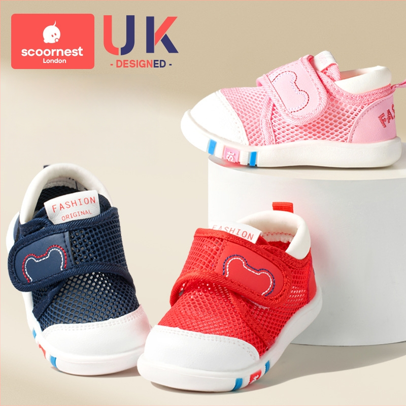Scoornest Science Nest unisex cipele za bebe za hodanje, mekana potplat, protuklizne sandale, prozračni gornji dio od pamuka, 12–36 mjeseci