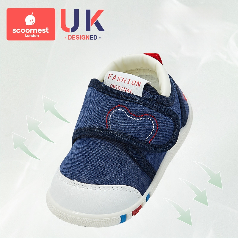 Scoornest Science Nest unisex cipele za bebe za hodanje, mekana potplat, protuklizne sandale, prozračni gornji dio od pamuka, 12–36 mjeseci