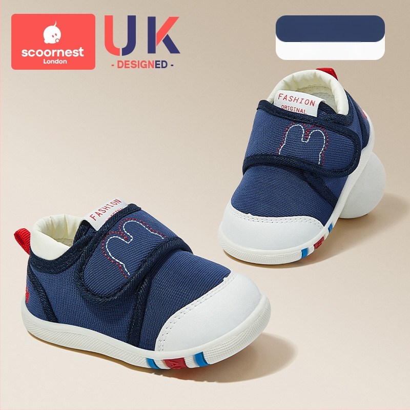 Scoornest Science Nest unisex cipele za bebe za hodanje, mekana potplat, protuklizne sandale, prozračni gornji dio od pamuka, 12–36 mjeseci