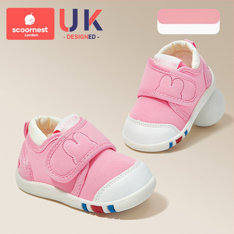 Scoornest Science Nest unisex cipele za bebe za hodanje, mekana potplat, protuklizne sandale, prozračni gornji dio od pamuka, 12–36 mjeseci