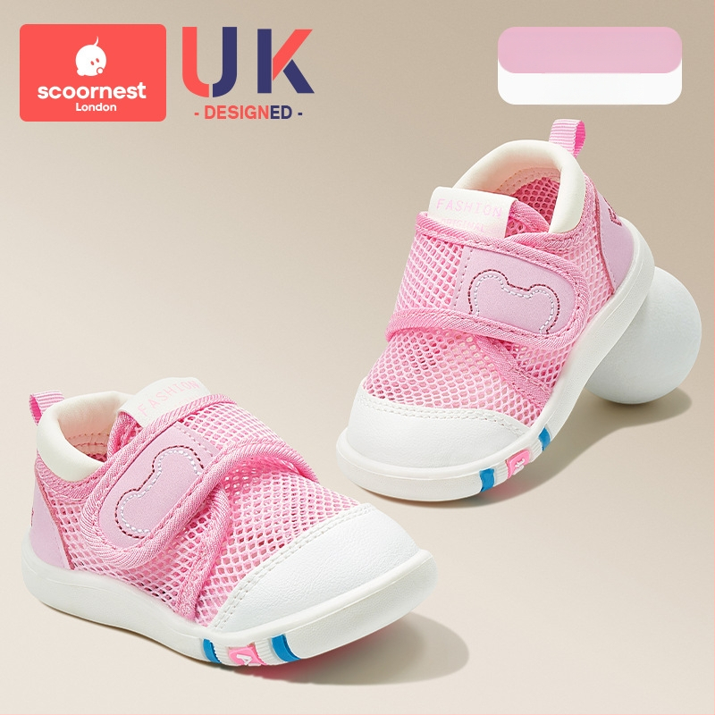 Scoornest Science Nest unisex cipele za bebe za hodanje, mekana potplat, protuklizne sandale, prozračni gornji dio od pamuka, 12–36 mjeseci