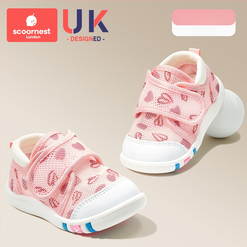 Scoornest Science Nest unisex cipele za bebe za hodanje, mekana potplat, protuklizne sandale, prozračni gornji dio od pamuka, 12–36 mjeseci