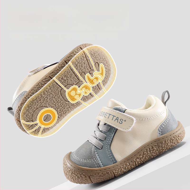 Belleptide Tenisice za bebe i malu djecu s Velcro zatvaračem, niski profil, sintetička koža, jesen 2025