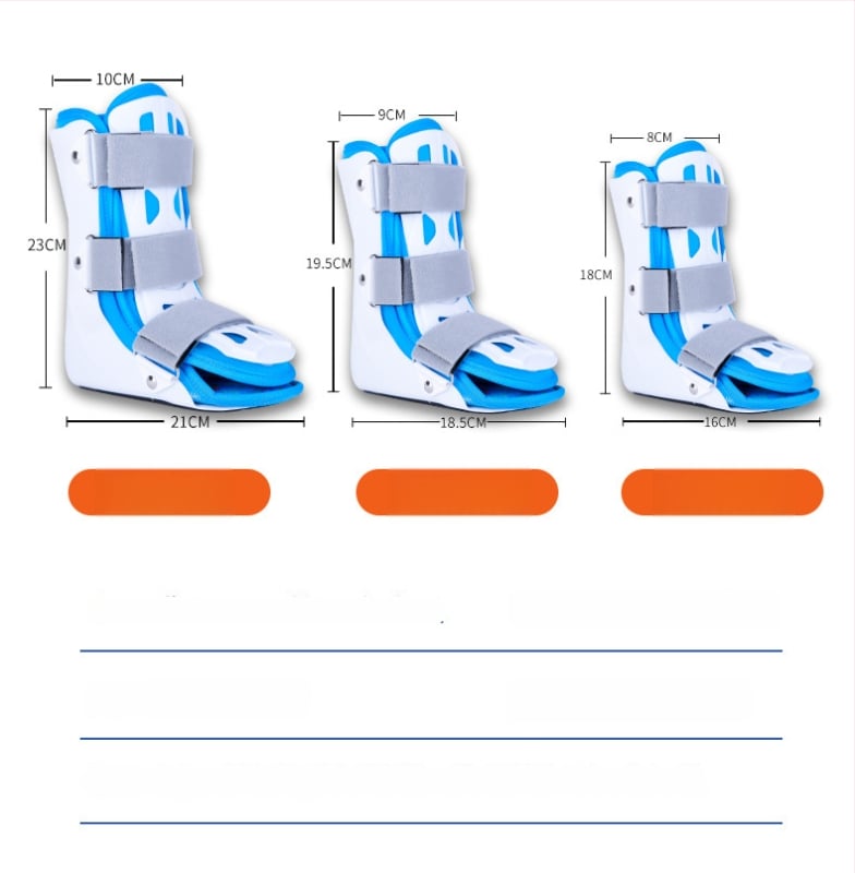 Παιδικός νάρθηκας αστραγάλου – υποστήριξη σε διάστρεμμα, διόρθωση βαλγού, PP υλικό