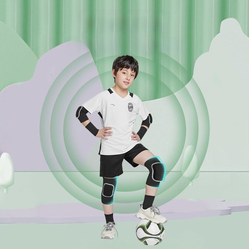 Set de protecții pentru coate și mâini pentru copii — protecție, material burete, potrivire universală