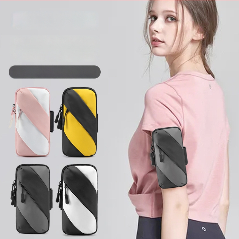 Unisex rankinė telefono bėgimui — Oxford audinys, poliesterio pamušalas, kvėpuojanti, atspari vandeniui, itin lengva