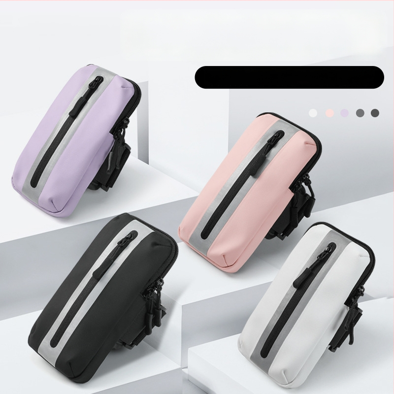 Rankinis telefono dėklas bėgimui (unisex) – Oxford audinys, kvėpuojantis, atsparus vandeniui, ultralengvas, poliesterio pamušalas