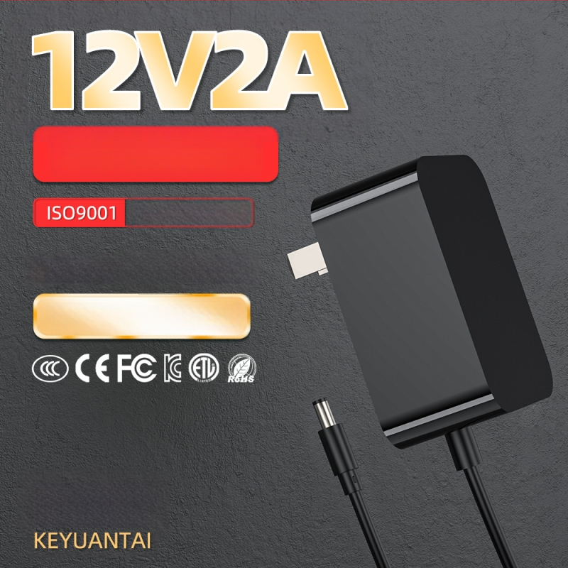 12V 2A tápegység, 24W, CCC tanúsított, Nemzeti szabvány, bemenet 100-240V, háziállatvíz adagoló és akváriumi berendezéshez