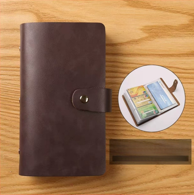 Pasporto ir dokumentų dėklas, PU medžiaga, vientisas dizainas, universalus (unisex), 2025 m. pavasaris, nauja nacionalinė tendencija