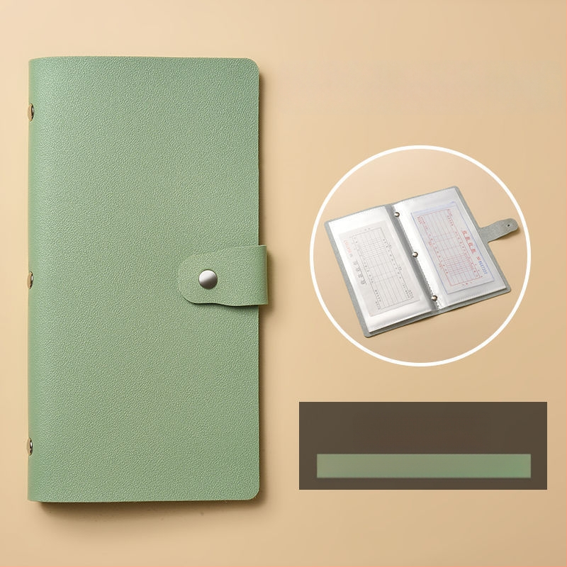 Pasporto ir dokumentų dėklas, PU medžiaga, vientisas dizainas, universalus (unisex), 2025 m. pavasaris, nauja nacionalinė tendencija